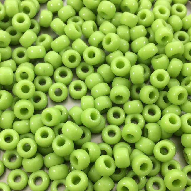 Miyuki Lime Green Seed Beads
