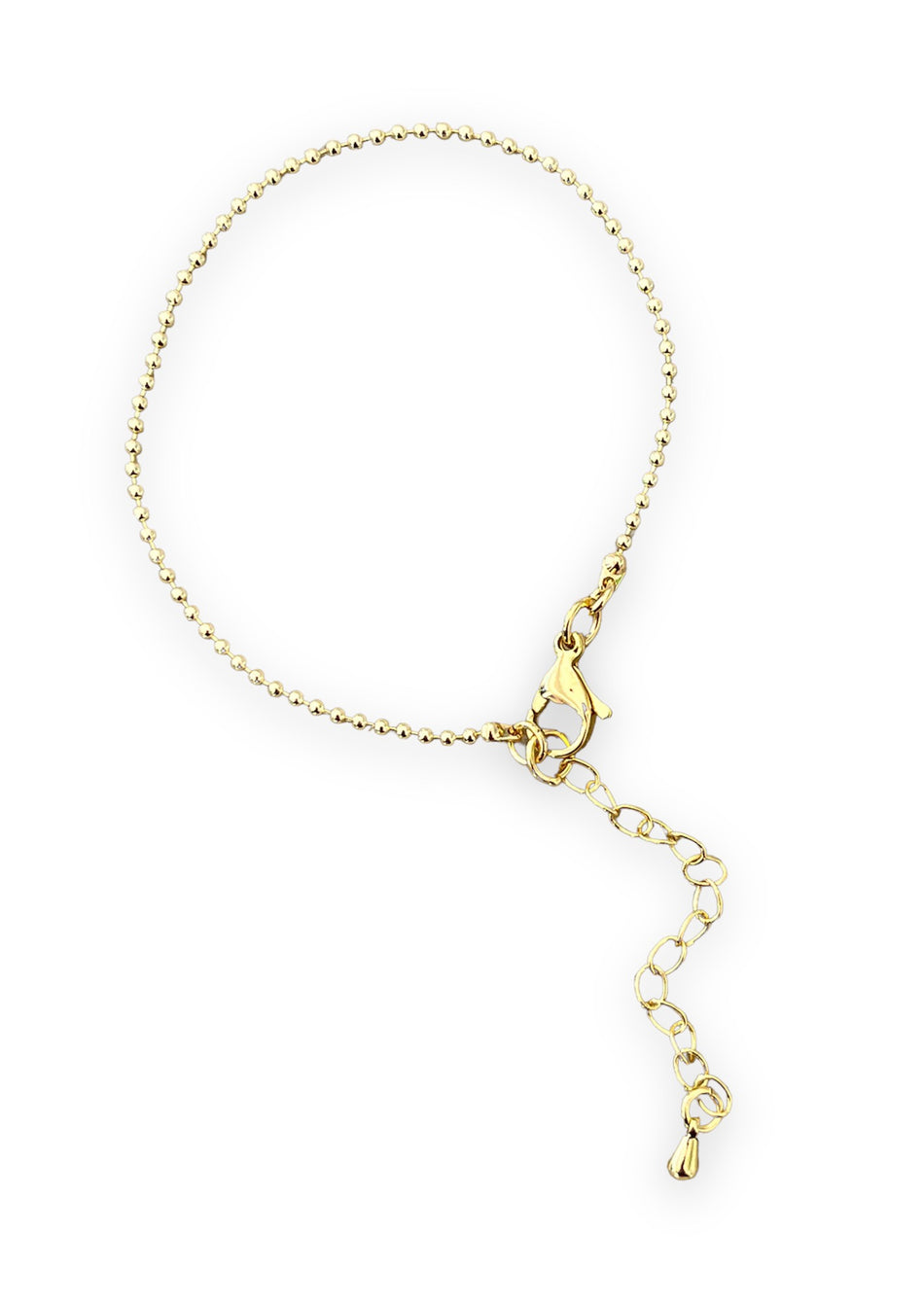 Gold-Filled Ball Chain Bracelet, 1mm